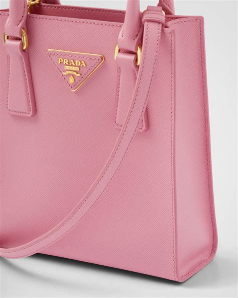 prada fluffy|Petal Pink Saffiano Leather Handbag .